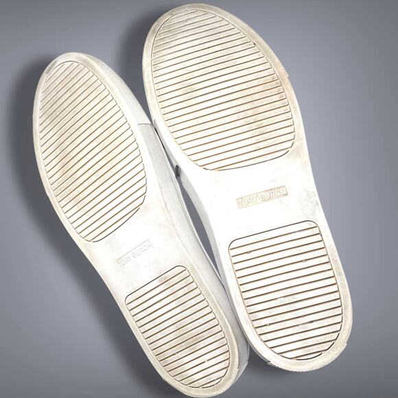 Women's TORY BURCH Blue Suede Cozy Slpper Boots Paisley Lining Rubber Sole EUC - Picture 12 of 12